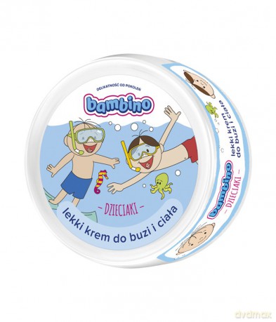 Bambino Dzieciaki Lekki Krem do buzi i ciała Nurkowanie 250 ml