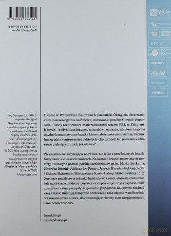 Źle Urodzone Reportaże O Architekturze Prl-U (twarda) - Filip Springer [KSIĄŻKA]