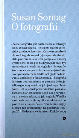 O fotografii. - Sontag Susan [KSIĄŻKA]