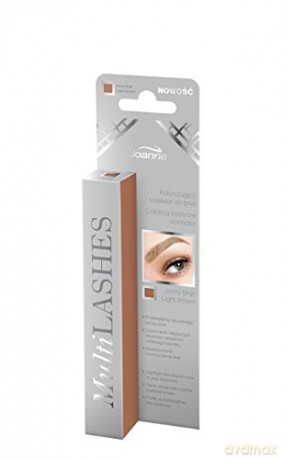 Joanna Multi Lashes Koloryzujący korektor do brwi - jasny brąz 8.5g