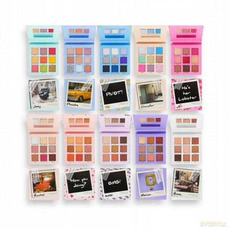 Makeup Revolution Zestaw paletek cieni Friends Vault Gift Set