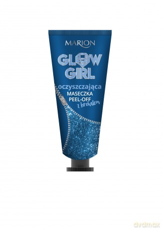 Marion Glow Girl Oczyszczająca Maseczka peel-off z brokatem 50 ml
