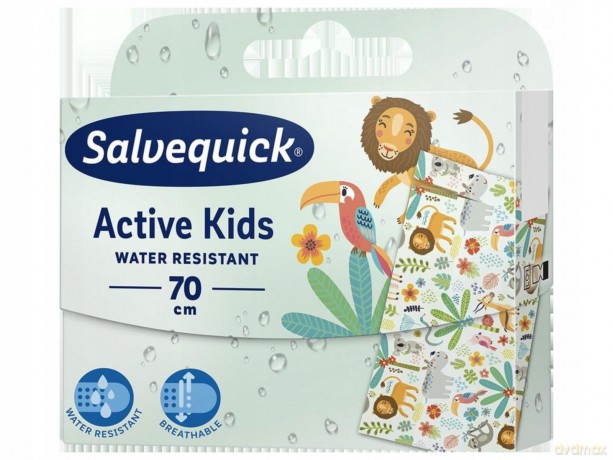 SALVEQUICK DZIECI Active Plastry 70 cm