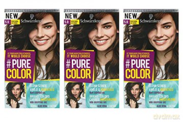 Schwarzkopf Pure Color Farba do włosów w żelu nr 5.0 Just Brown