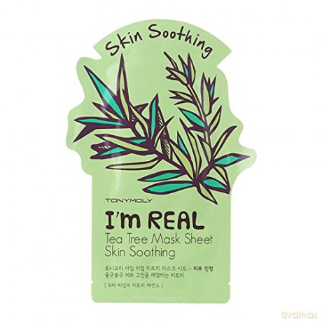 TONY MOLY I`M REAL Drzewo Herbaciane maska w płachcie 21g