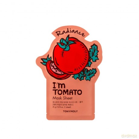 TONY MOLY I`M REAL Pomidorowa maska w płachcie 21g