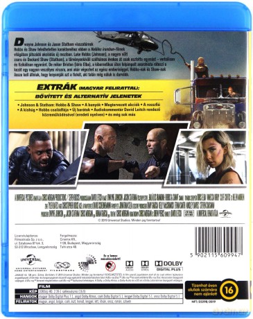 Szybcy i wściekli: Hobbs i Shaw [Blu-Ray]
