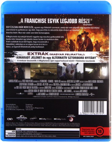 Noc oczyszczenia: Żegnaj Ameryko [Blu-Ray]