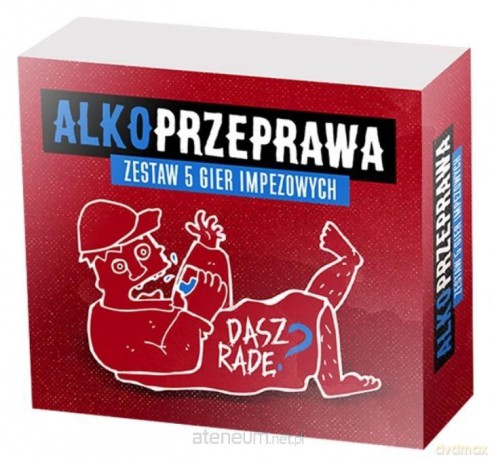 Alkoprzeprawa - zestaw 5 gier imprezowych [GRA]