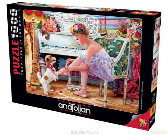 ANATOLIAN 1000 el. Balerina z pieskiem [PUZZLE]