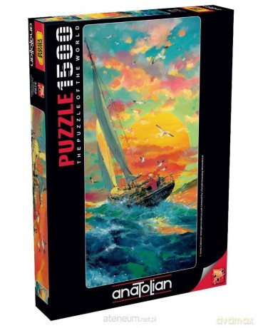 ANATOLIAN 1500 el. Kolorowy zachód słońca [PUZZLE]