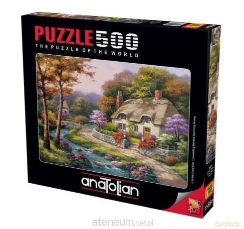 ANATOLIAN 500 el. Chatka z pięknym ogrodem [PUZZLE]