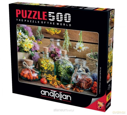 ANATOLIAN 500 el. Kwiaty i nasiona [PUZZLE]
