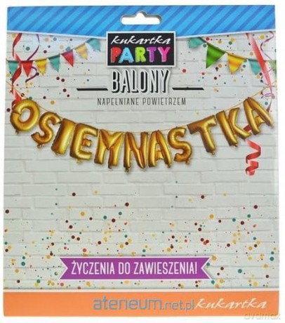 Balony BAL-003 Osiemnastka
