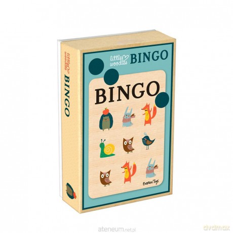 Bingo, Gra Planszowa dla Dzieci, Little Woodies [GRA PLANSZOWA]