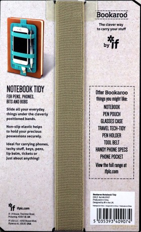 Bookaroo Notebook tidy - organizer na notes złoty