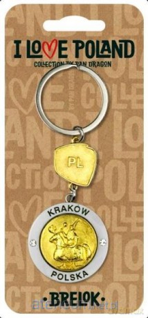 Brelok I love Poland Kraków ILP-BRE-D-KR-01