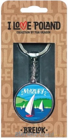 Brelok I love Poland Mazury ILP-BRE-A-MAZ-01