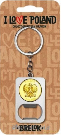 Brelok I love Poland Polska ILP-BRE-B-PL-05