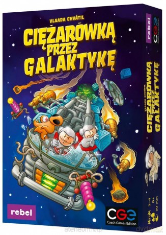 Ciężarówką przez Galaktykę (wydanie 2021) [GRA PLANSZOWA]