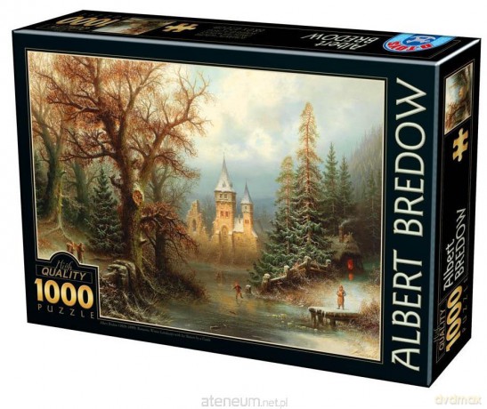D-TOYS 1000 el. Albert Bredow, Romantyczny krajobraz [PUZZLE]