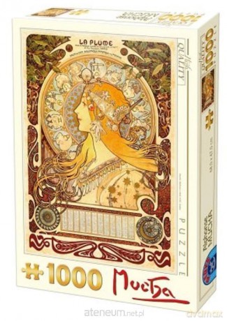 D-TOYS 1000 el. Alfons Mucha, Zodiak [PUZZLE]