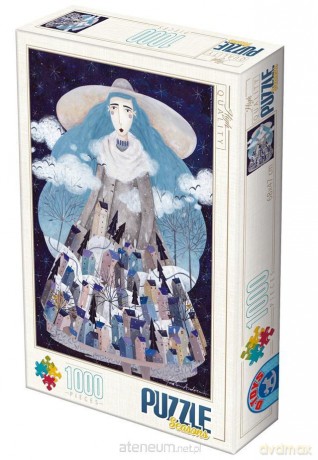 D-TOYS 1000 el. Andrea Kurti, Cztery pory roku- Zima [PUZZLE]