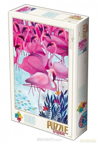D-TOYS 1000 el. Andrea Kurti, Flamingi [PUZZLE]
