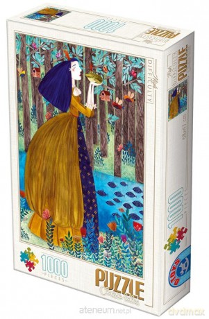 D-TOYS 1000 el. Andrea Kurti, Księżniczka i żaba [PUZZLE]