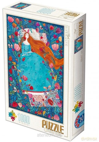 D-TOYS 1000 el. Andrea Kurti, Śpiąca królewna [PUZZLE]