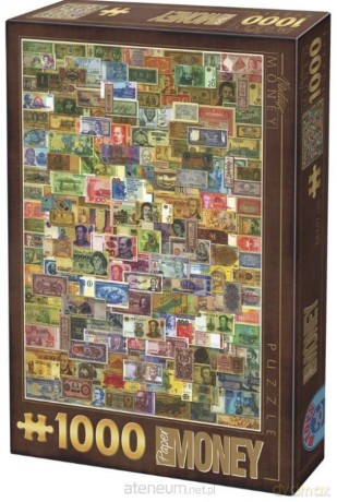D-TOYS 1000 el. Banknoty [PUZZLE]