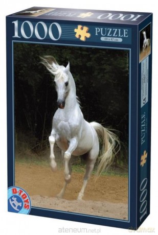 D-TOYS 1000 el. Biały koń [PUZZLE]