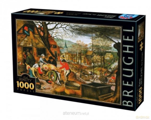 D-TOYS 1000 el. Brueghel, Cztery pory roku - Jesień [PUZZLE]
