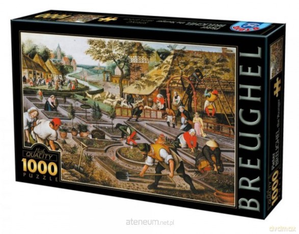 D-TOYS 1000 el. Brueghel, Cztery pory roku - Wiosna [PUZZLE]