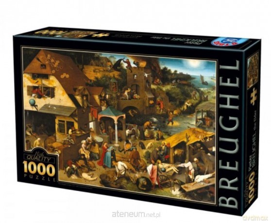 D-TOYS 1000 el. Brueghel, Przysłowia [PUZZLE]