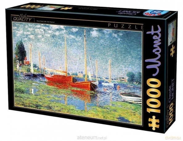 D-TOYS 1000 el. Claude Monet, Łódki w Argentuil [PUZZLE]