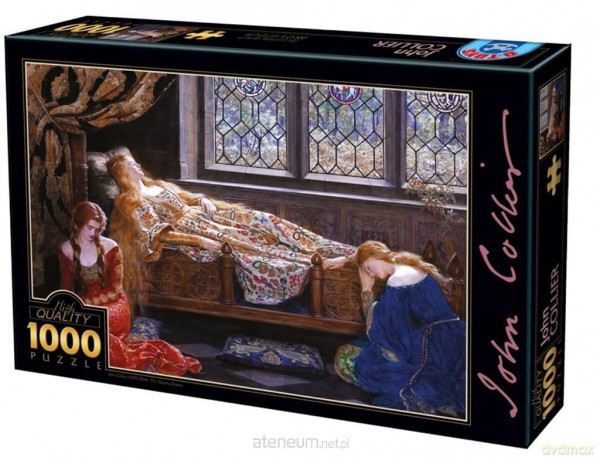 D-TOYS 1000 el. Collier, Śpiące piękności [PUZZLE]