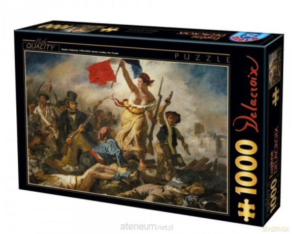 D-TOYS 1000 el. Delacroix Eughene, Wolność prowadząca [PUZZLE]