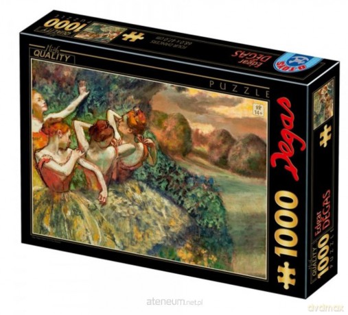 D-TOYS 1000 el. Edgar Degas, Cztery tancerki [PUZZLE]