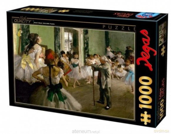 D-TOYS 1000 el. Edgar Degas, Lekcja tańca [PUZZLE]