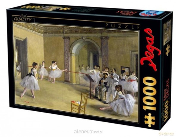 D-TOYS 1000 el. Edgar Degas, Nauka tańca [PUZZLE]
