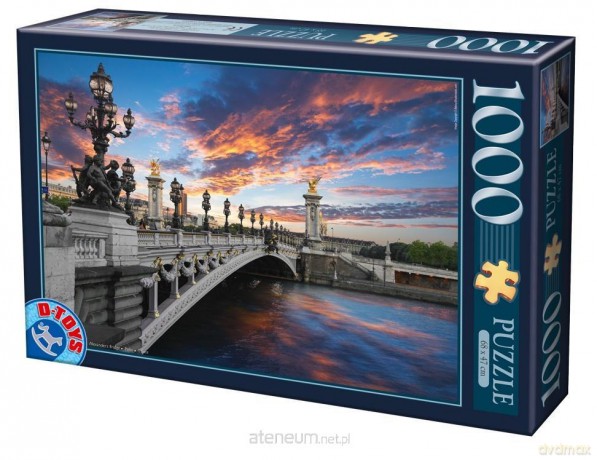 D-TOYS 1000 el. Francja, Paryż- Most Aleksandra [PUZZLE]