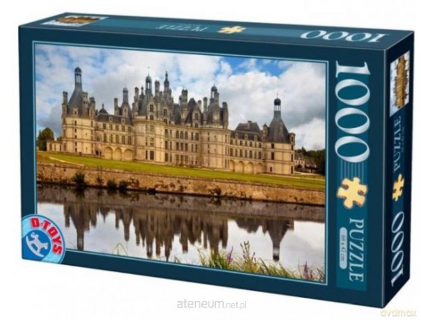 D-TOYS 1000 el. Francja, Zamek Chambord [PUZZLE]