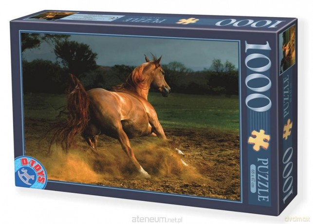 D-TOYS 1000 el. Galopujący koń [PUZZLE]