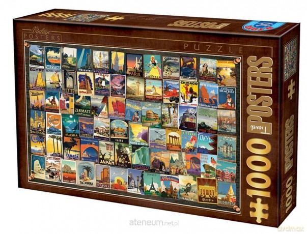 D-TOYS 1000 el. Herbaty świata [PUZZLE]