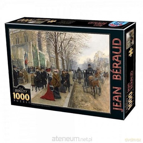 D-TOYS 1000 el. Jean Beraud, Spacer po mieście [PUZZLE]