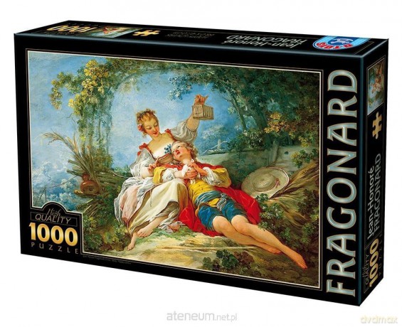 D-TOYS 1000 el. Jean- Honore Fragonard, Zakochani [PUZZLE]