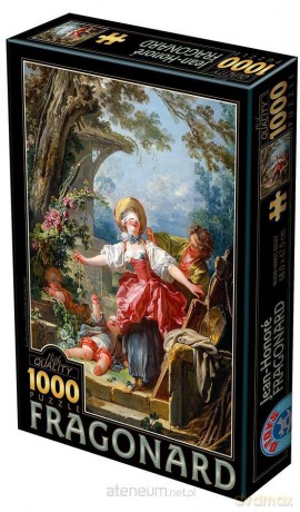 D-TOYS 1000 el. Jean-Honore Fragonard, Wspólna zabawa [PUZZLE]