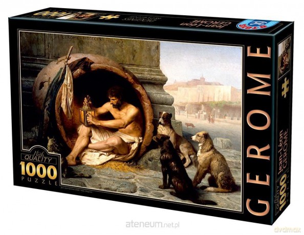D-TOYS 1000 el. Jean-Leon Gerome, Diogenes [PUZZLE]
