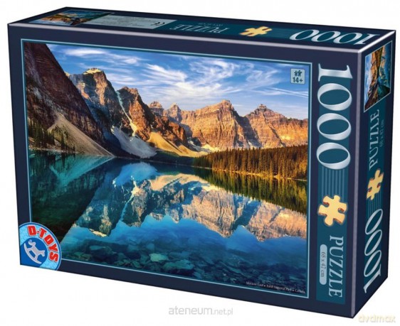 D-TOYS 1000 el. Kanada, Jezioro Morine [PUZZLE]